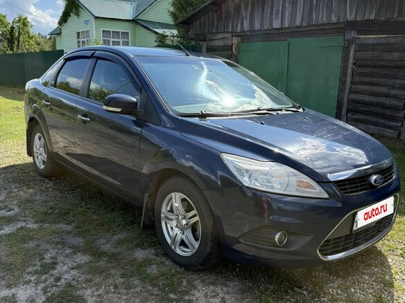 2008 Ford Focus II Рестайлинг, синий, 475000 рублей - вид 2