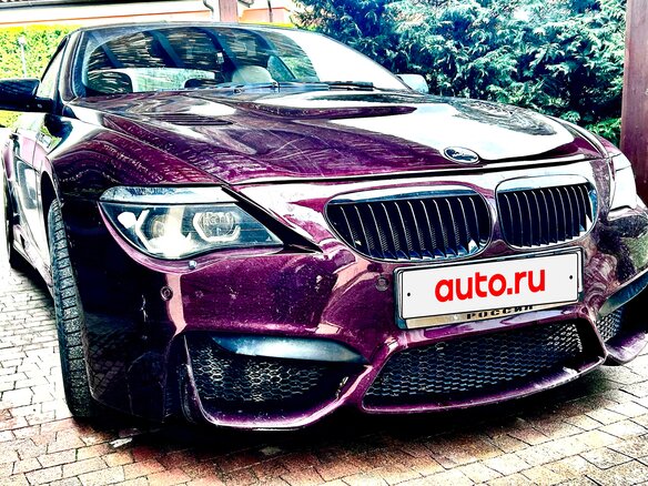 2004 BMW 6 серии 645i II (E63/E64), красный, 2500000 рублей - вид 1