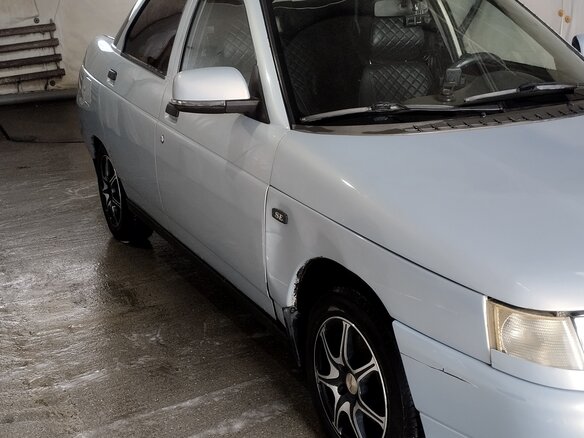 2007 Lada (ВАЗ) 2110, голубой, 180000 рублей - вид 5