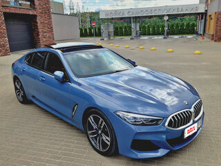 2021 BMW 8 серии Gran Coupe 840i xDrive II (G14/G15/G16), синий, 5900000 рублей, вид 2