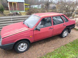 1995 Lada (ВАЗ) 21099, красный, 130000 рублей, вид 5