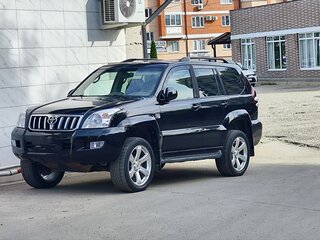 2004 Toyota Land Cruiser Prado 5-speed 120 Series, чёрный, 1600000 рублей, вид 1