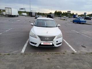 2015 Nissan Sentra VII (B17), белый, 700000 рублей, вид 1