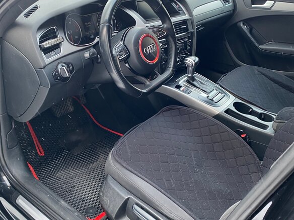 2013 Audi A4 IV (B8) Рестайлинг, чёрный, 1080000 рублей - вид 9