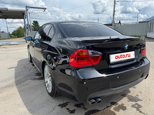 2008 BMW 3 серии 325i V (E90/E91/E92/E93) Рестайлинг, чёрный, 1200000 рублей - вид 16