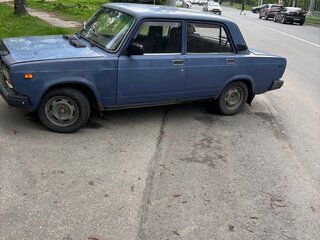 2005 Lada (ВАЗ) 2107, синий, 70000 рублей, вид 3