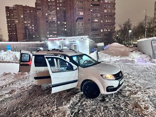 2021 Lada (ВАЗ) Largus I Рестайлинг, белый, 900000 рублей, вид 4