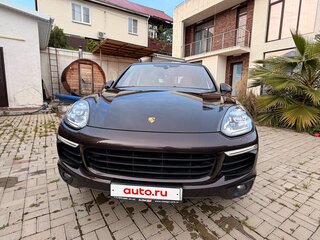 2016 Porsche Cayenne Diesel II Рестайлинг (958), коричневый, 3750000 рублей, вид 1