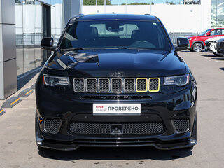 2018 Jeep Grand Cherokee Trackhawk IV (WK2) Рестайлинг, чёрный, 9900000 рублей, вид 2