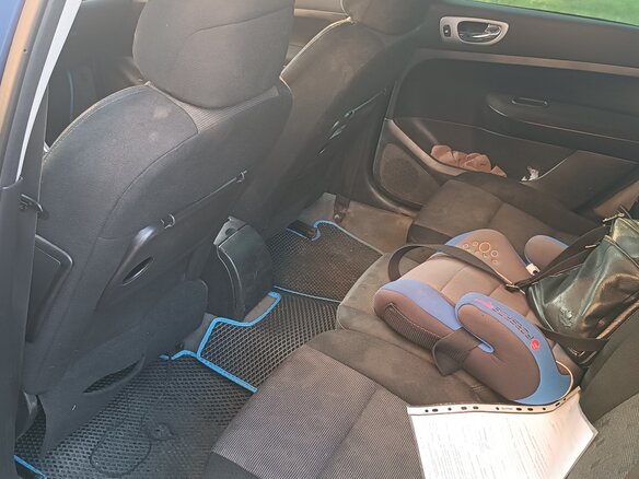 2003 Peugeot 307 5-speed I, синий, 300000 рублей - вид 16