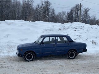 2005 Lada (ВАЗ) 2107, синий, 107000 рублей, вид 5