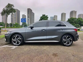 2025 Audi A3 Sportback 35 TFSI IV (8Y) Рестайлинг, серебристый, 2510000 рублей, вид 3