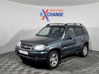 2011 Chevrolet Niva I Рестайлинг, синий, 347000 рублей, вид 1