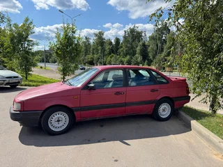 1991 Volkswagen Passat B3, красный, 90000 рублей, вид 3
