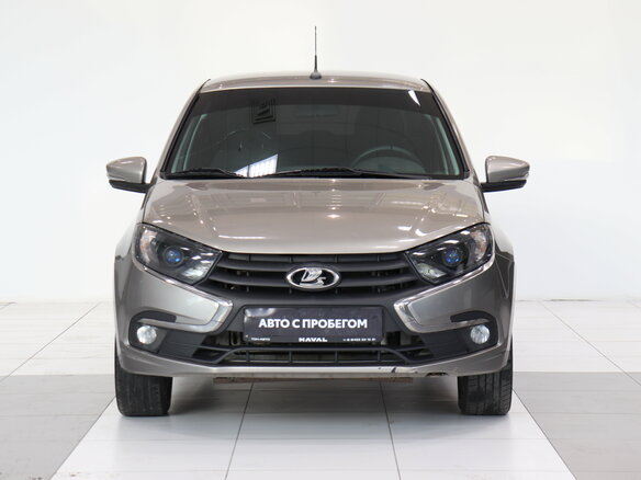 2020 Lada (ВАЗ) Granta I Рестайлинг, серый - вид 1