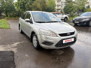 2009 Ford Focus II Рестайлинг, серебристый, 535000 рублей, вид 2