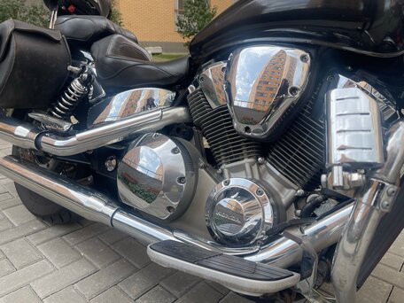 2002 Honda VTX 1800, чёрный, 660000 рублей, вид 5