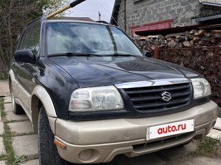 2002 Suzuki Grand Vitara I Рестайлинг, чёрный, 760000 рублей, вид 1