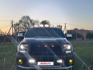 2012 Toyota Tundra CrewMax II, чёрный, 5000000 рублей, вид 3