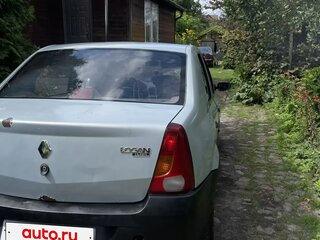 2008 Renault Logan I, серый, 220000 рублей, вид 4