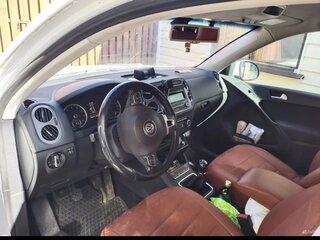 2014 Volkswagen Tiguan I Рестайлинг, белый, 750000 рублей, вид 5