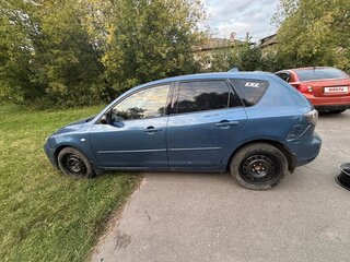 2007 Mazda 3 I (BK) Рестайлинг, синий, 400000 рублей, вид 3