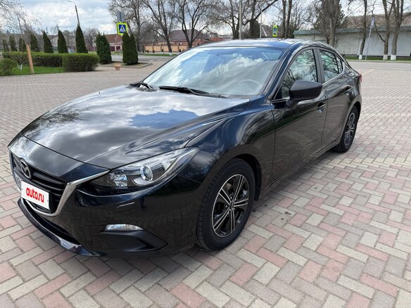 2014 Mazda 3 III (BM), чёрный, 1300000 рублей