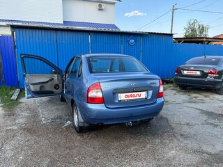 2007 Lada (ВАЗ) Kalina I, голубой, 300000 рублей, вид 3