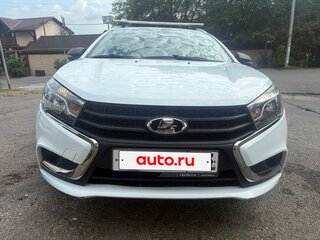 2020 Lada (ВАЗ) Vesta SW I, белый, 830000 рублей, вид 3
