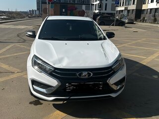 2024 Lada (ВАЗ) Vesta I Рестайлинг (NG), белый, 700000 рублей, вид 1