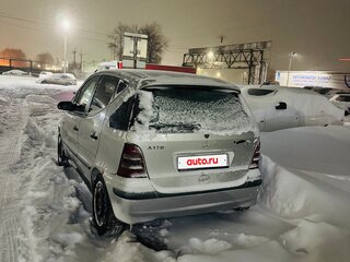 2001 Mercedes-Benz A-Класс 170 I (W168) Рестайлинг, серебристый, 170000 рублей, вид 4