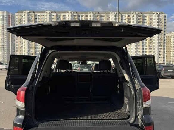 2012 Lexus LX 570 III Рестайлинг, чёрный, 4500000 рублей - вид 9