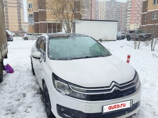 2016 Citroen C4 II Рестайлинг, белый, 520000 рублей, вид 3