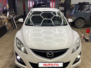2010 Mazda 6 II (GH) Рестайлинг, белый, 1000000 рублей, вид 2