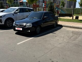 2010 Lada (ВАЗ) Priora I, чёрный, 600000 рублей, вид 1