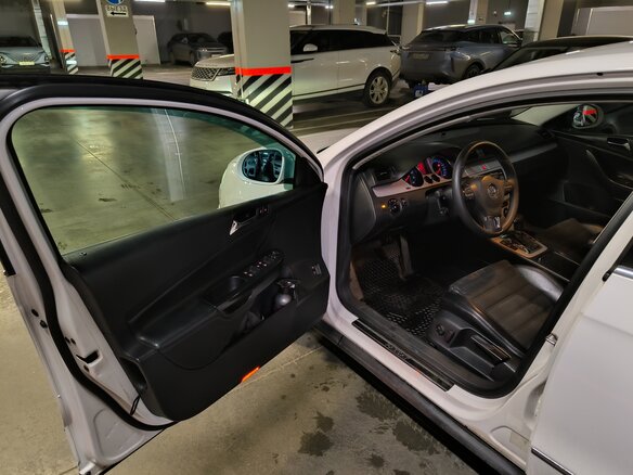 2008 Volkswagen Passat B6, белый, 830000 рублей - вид 17
