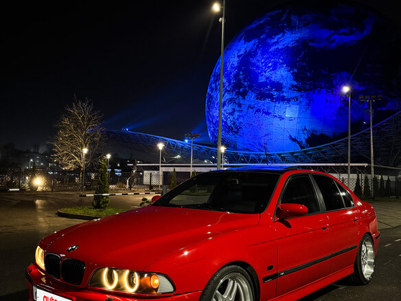 1998 BMW 5 серии 530d IV (E39), красный, 950000 рублей - вид 4