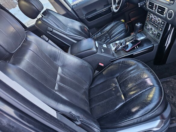 2007 Land Rover Range Rover Supercharged III Рестайлинг, чёрный, 850000 рублей - вид 12