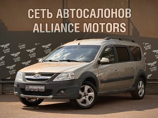 2018 Lada (ВАЗ) Largus Cross I, бежевый, 895000 рублей, вид 3
