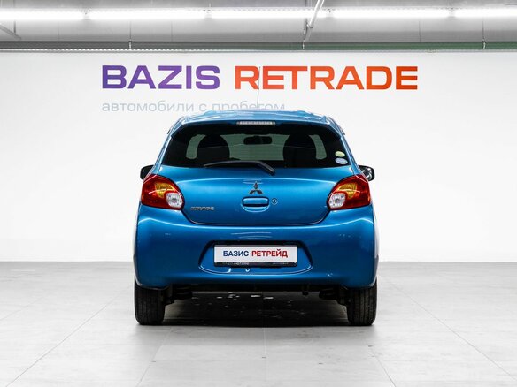 2013 Mitsubishi Mirage VI, синий, 799000 рублей - вид 5