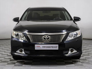 2013 Toyota Camry VII (XV50), чёрный, 1397000 рублей, вид 2
