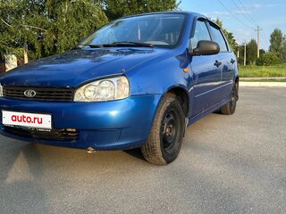 2006 Lada (ВАЗ) Kalina I, синий, 135000 рублей, вид 1
