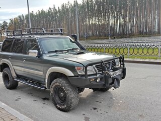1998 Nissan Patrol V (Y61), зелёный, 1500000 рублей, вид 3
