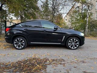 2015 BMW X6 50i II (F16), чёрный, 3200000 рублей, вид 2