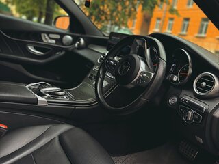 2019 Mercedes-Benz C-Класс 180 IV (W205) Рестайлинг, синий, 2600000 рублей, вид 3