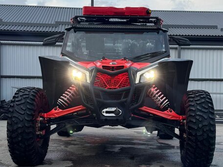 2021 BRP Can-Am Maverick X3 X DS Turbo RR, красный, 3200000 рублей, вид 1