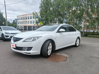 2008 Mazda 6 II (GH), белый, 700000 рублей, вид 3