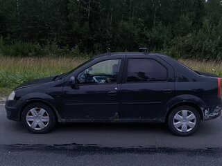 2011 Renault Logan I Рестайлинг, чёрный, 180000 рублей, вид 2