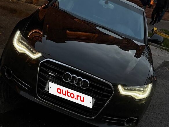 2012 Audi A6 IV (C7), чёрный, 2200000 рублей - вид 4
