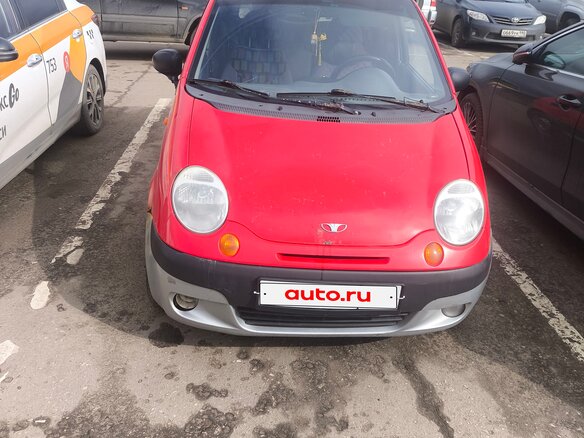 2011 Daewoo Matiz Best I Рестайлинг, красный, 145000 рублей - вид 2